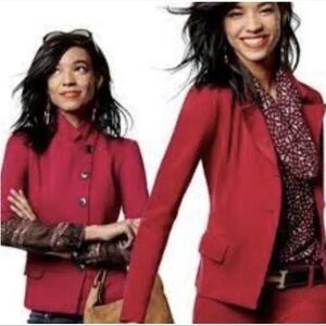 Cabi 3175 Red Ponte Knit
Outing Blazer Jacket